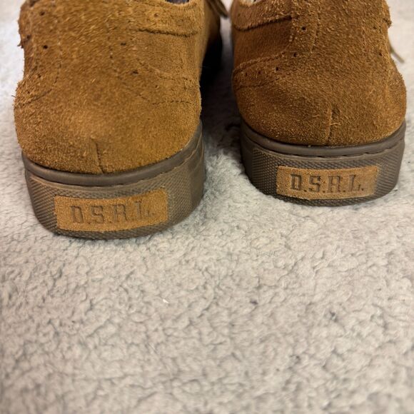 Ralph Lauren Wingtip Shoes Mens 10.5D Brown Denim & Supply Casual Suede main image 4